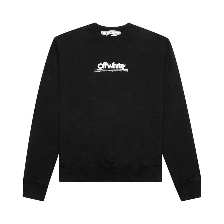 Off-White Chunky Logo Slim Crewneck Black/White