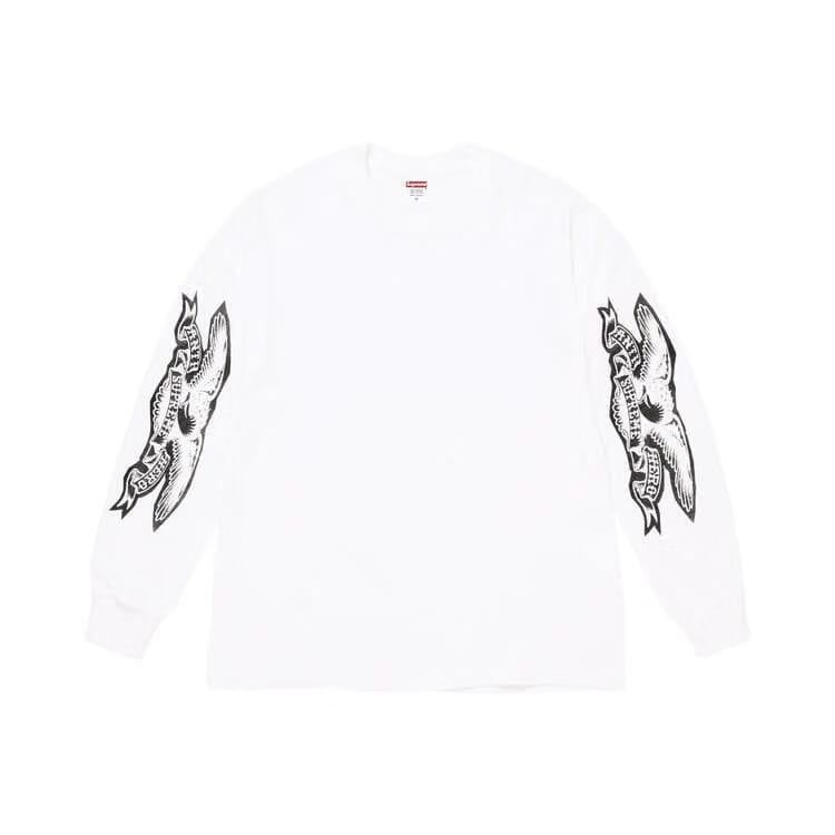 Supreme x Antihero Eagle Long-Sleeve T-Shirt White