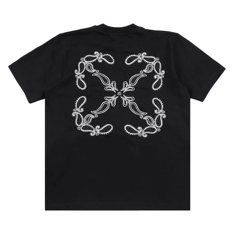 Off-White Bandana Arrow Slim Short-Sleeve Tee Black/White