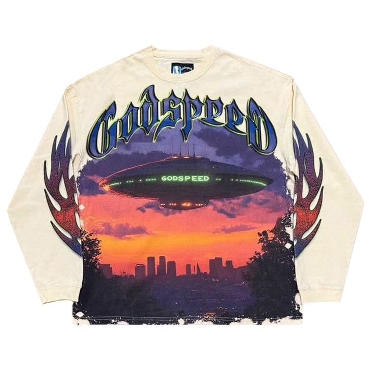 Godspeed U.A.P Long-Sleeve T-Shirt Bone