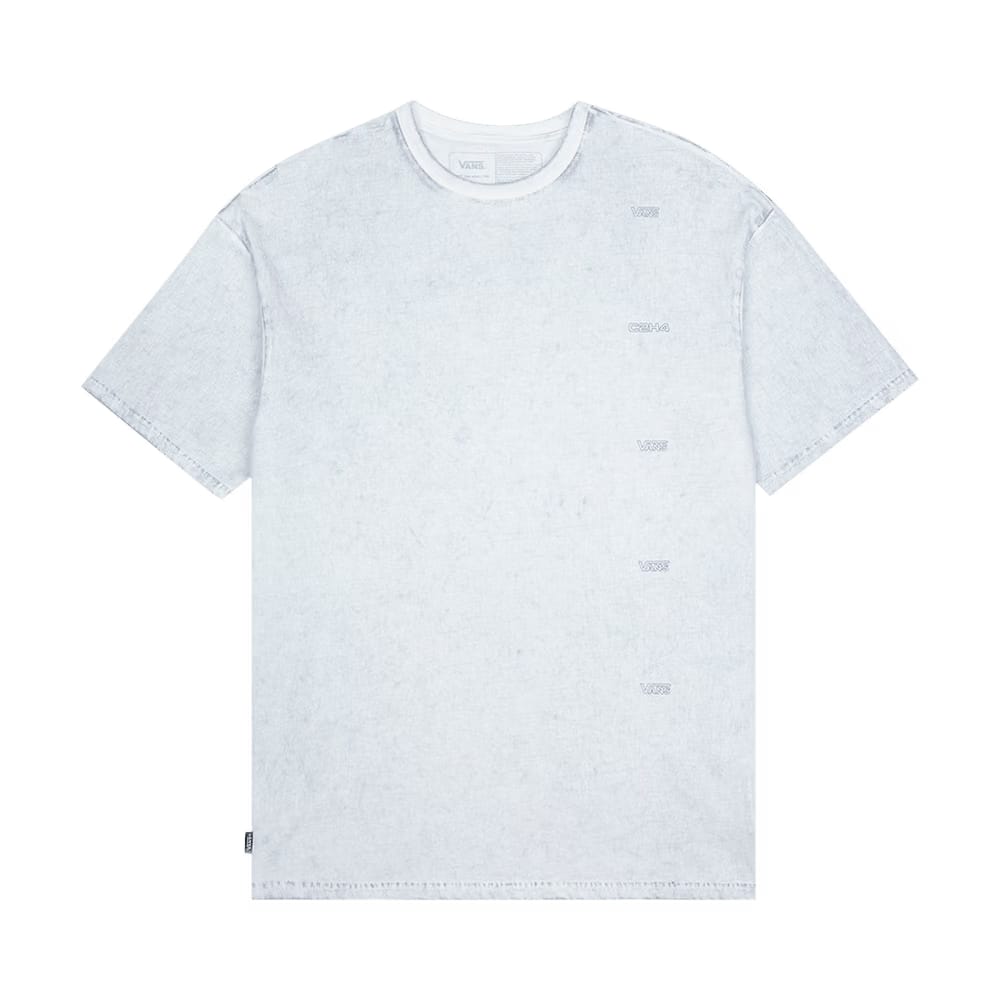 C2H4 x Vans Vol.2 Off The Wall Oversized Shorts-Sleeve T-Shirt White