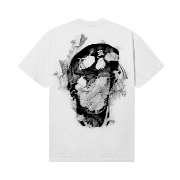 Revenge Smoke Lightning Logo T-Shirt White