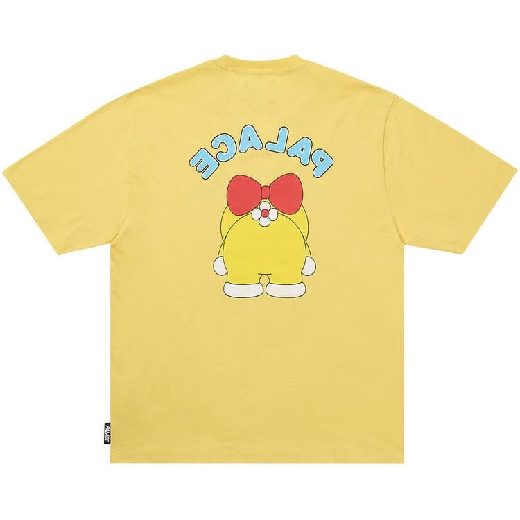 Palace x Doraemon T-Shirt Blessed Yellow