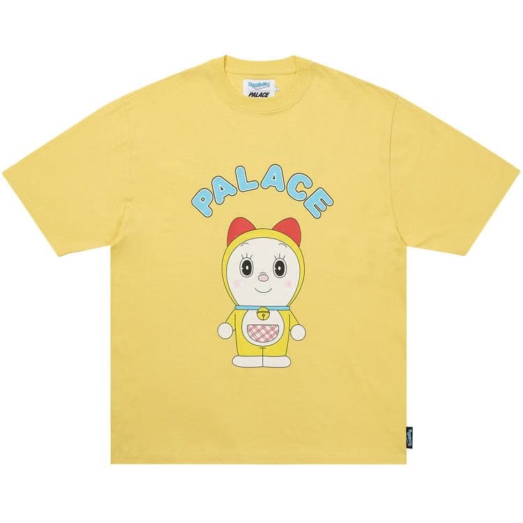 Palace x Doraemon T-Shirt Blessed Yellow