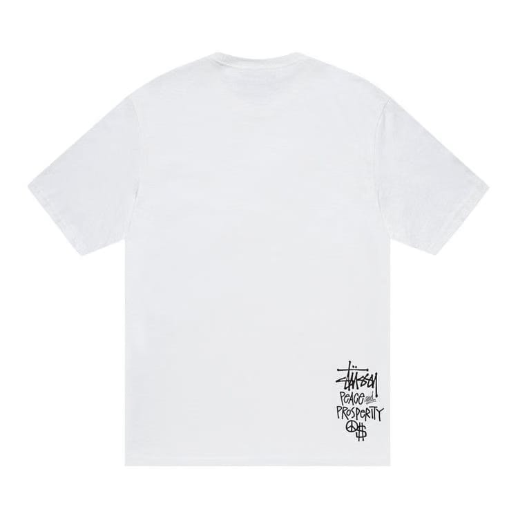 Stussy Peace & Prosperity T-Shirt White
