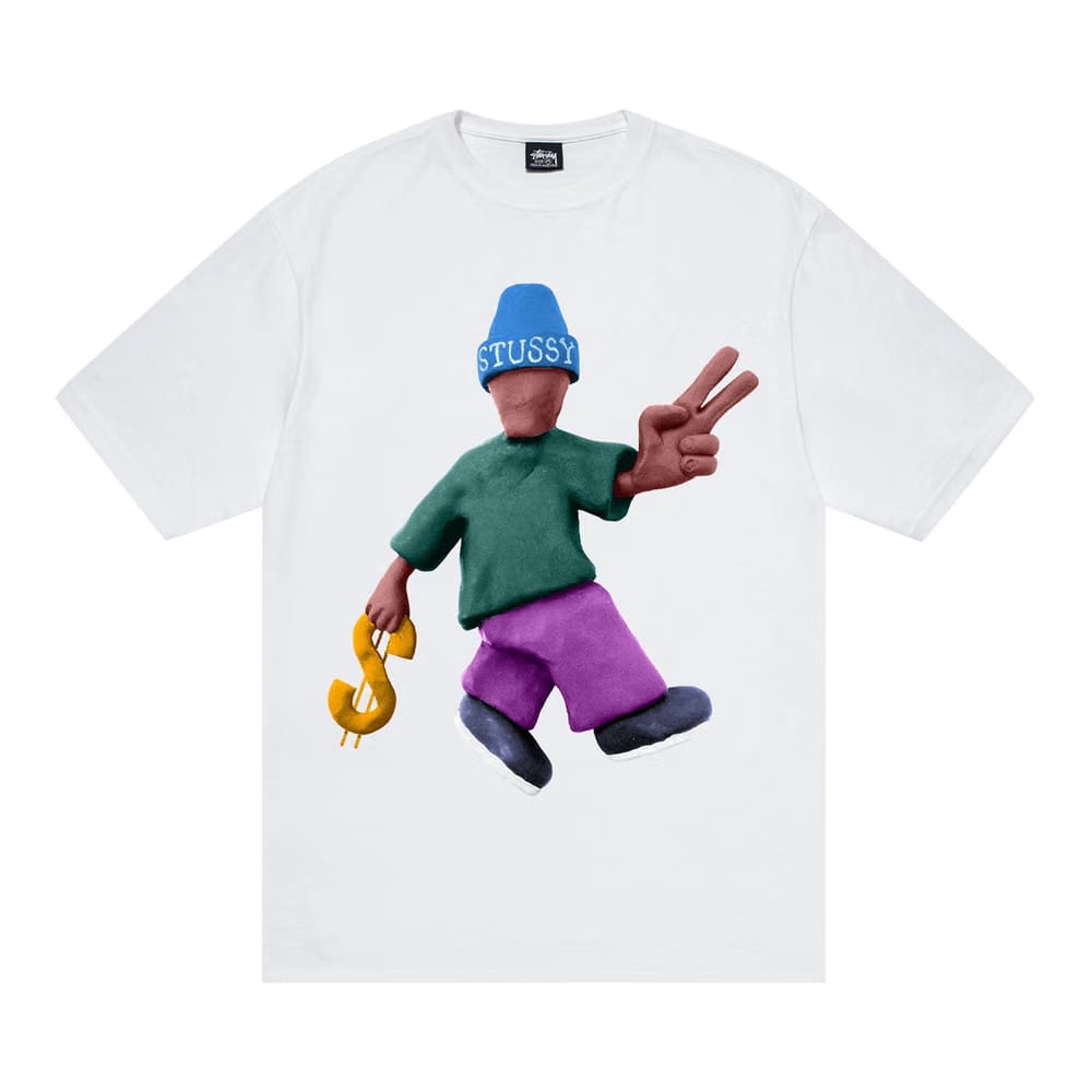 Stussy Peace & Prosperity T-Shirt White