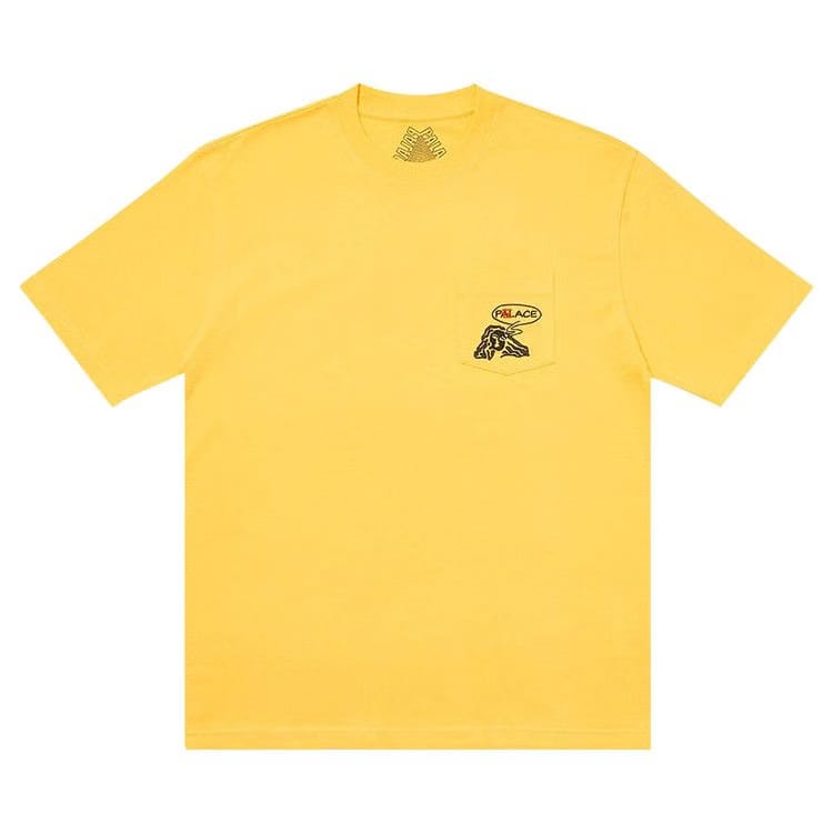 Palace Peace Pocket T-Shirt Yellow