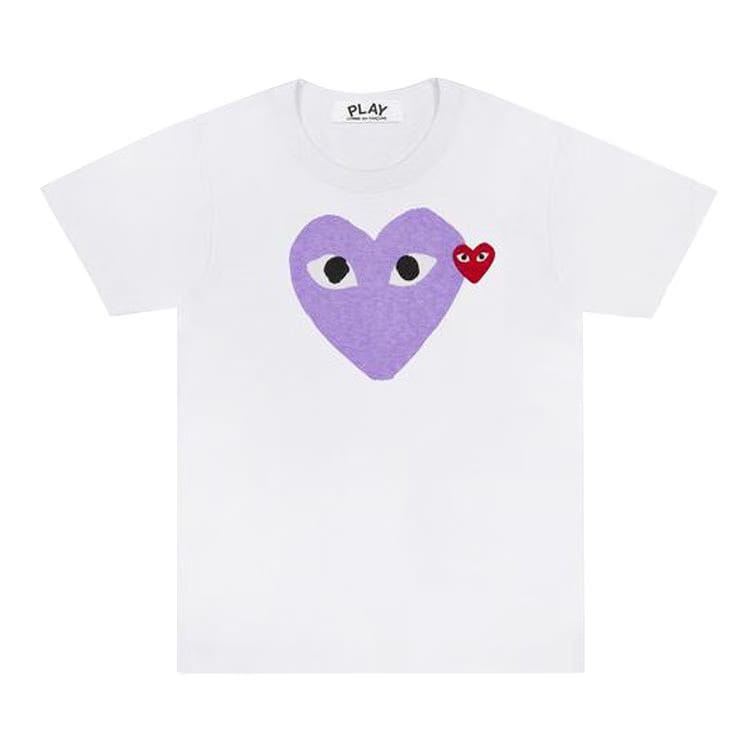 Comme des Garçons PLAY Colored Heart T-Shirt White