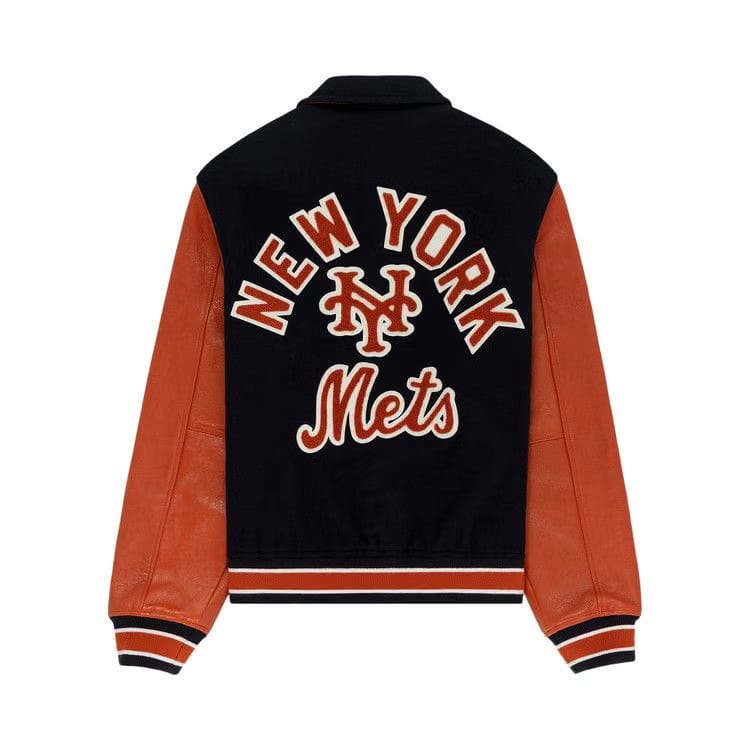 Aimé Leon Dore x New York Mets Varsity Jacket Eclipse