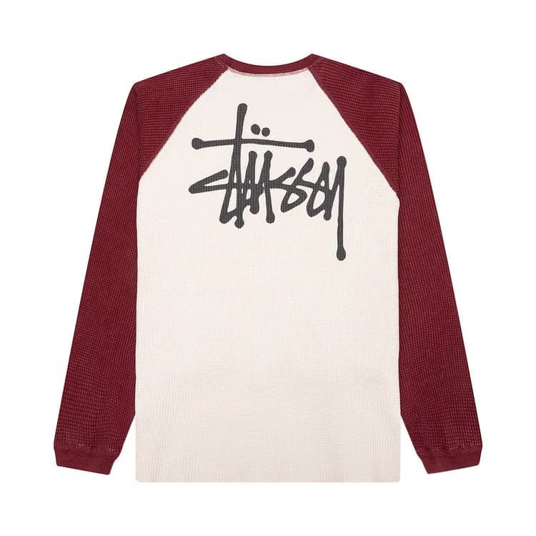 Stussy Basic Thermal 2 Tone Off White