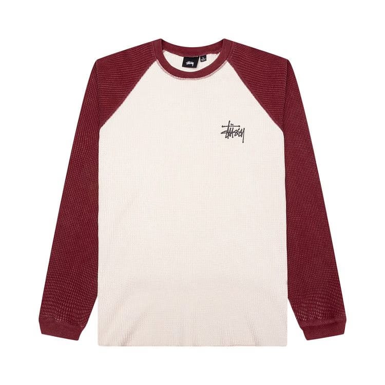 Stussy Basic Thermal 2 Tone Off White