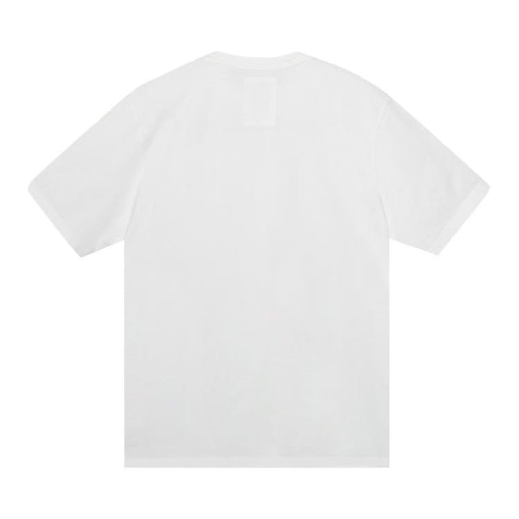 Stussy Garment Dyed Shorts-Sleeve T-Shirt White