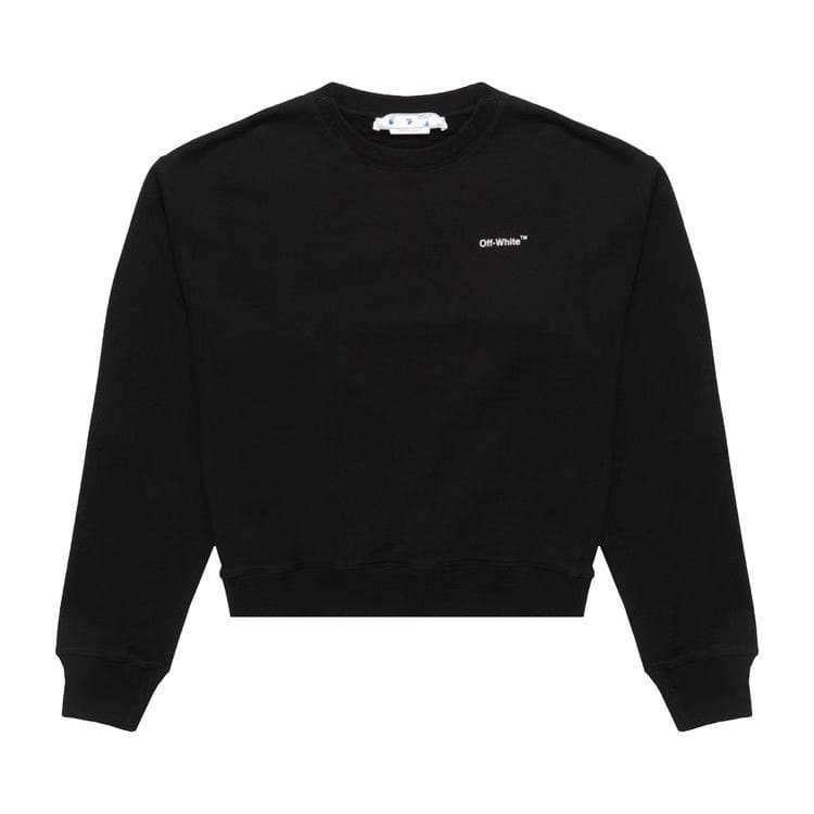 Off-White Caravag Arrow Over Crewneck Black/White