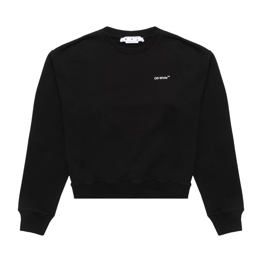 Off-White Caravag Arrow Over Crewneck Black/White