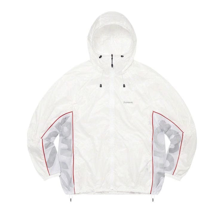 Supreme Ripstop Hooded Windshell White