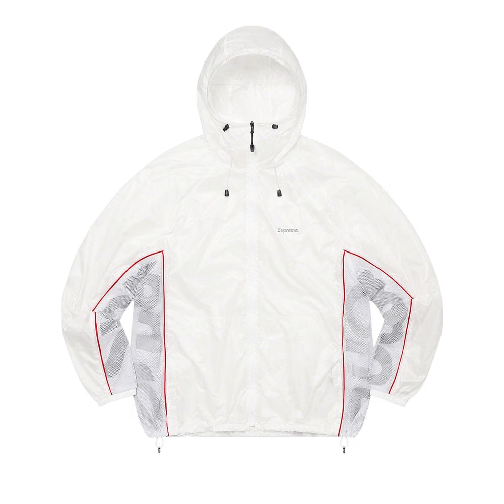 Supreme Ripstop Hooded Windshell White