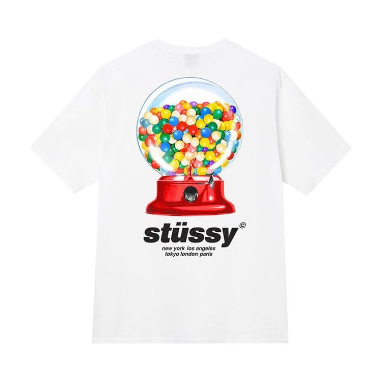 Stussy Gumball T-Shirt White