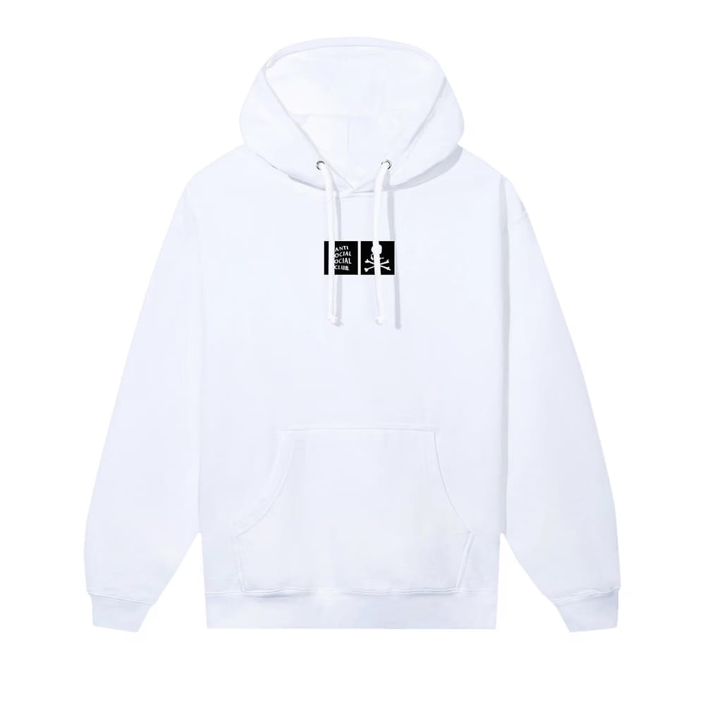 Anti Social Social Club x Mastermind Mmotch Hoodie White