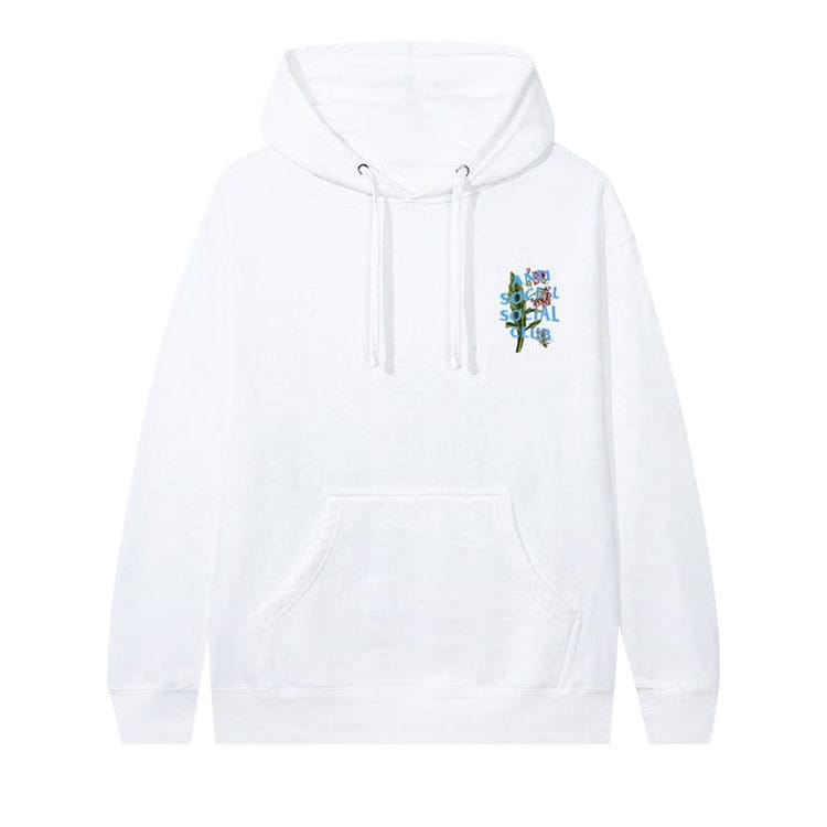 Anti Social Social Club Fiddleneck Hoodie White