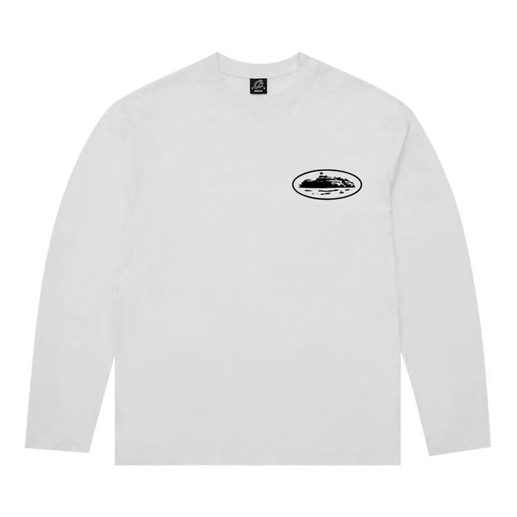 Corteiz OG Island Long-Sleeve T-Shirt White