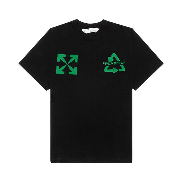 Off-White Universal Key Shorts-Sleeve Over T-Shirt Black/Mint