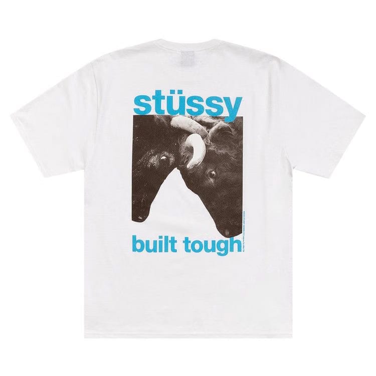 Stussy Built Tough T-Shirt White