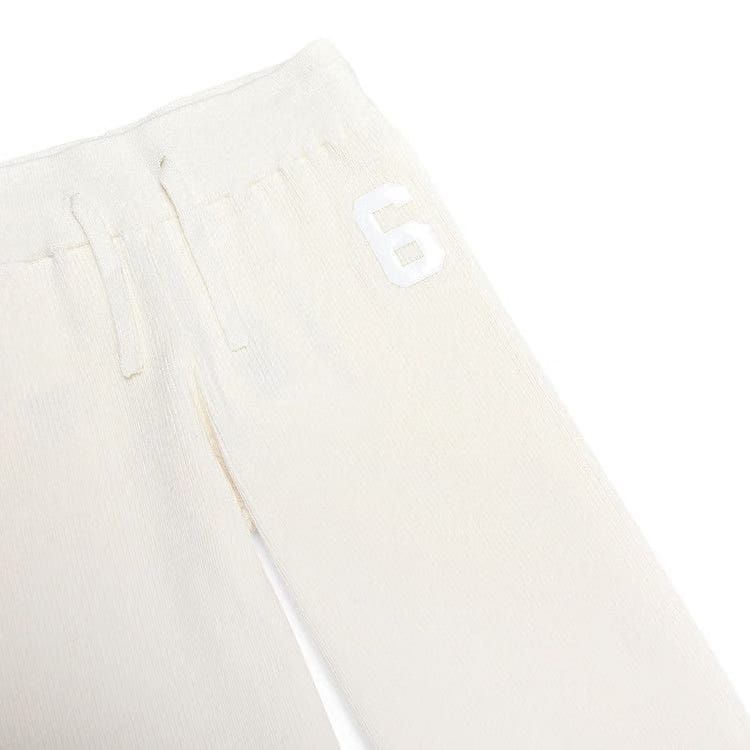 MM6 Maison Margiela Kids Trousers Off White