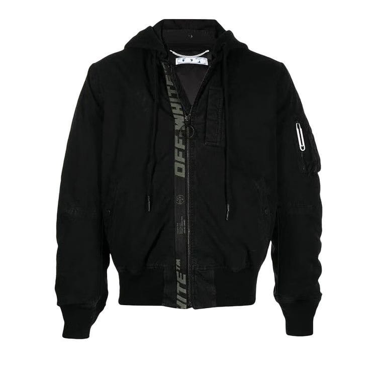 Off-White Vintage Arrow Bomber Black/White