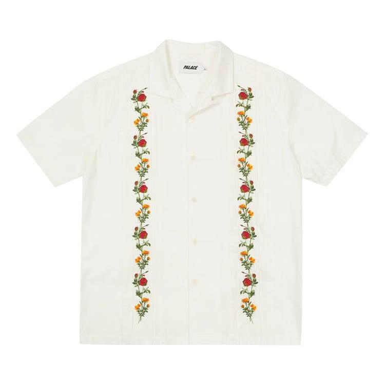 Palace Rose Chain Shirt White