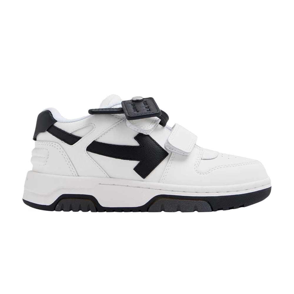 Off-White Out of Office Straps Kids White Black Outsole