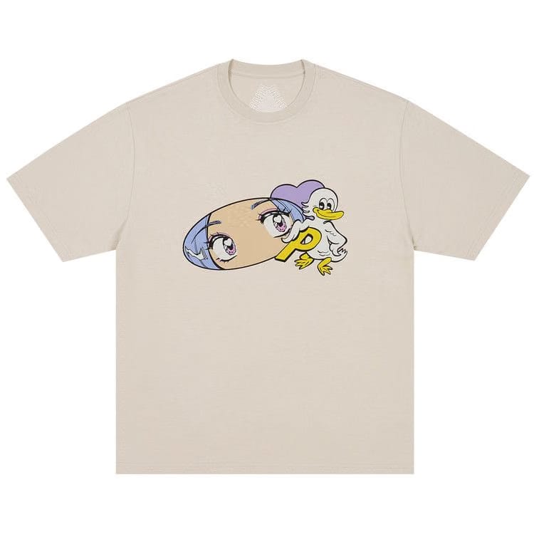 Palace Rear View T-Shirt Stoney Grey