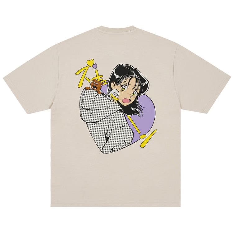 Palace Rear View T-Shirt Stoney Grey