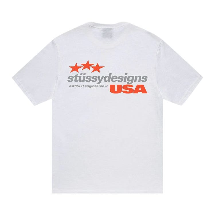 Stussy Designs USA T-Shirt White