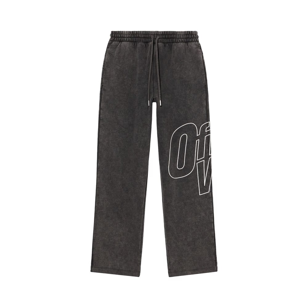 Off-White Outline Arrow Sweatpants Vintage Black