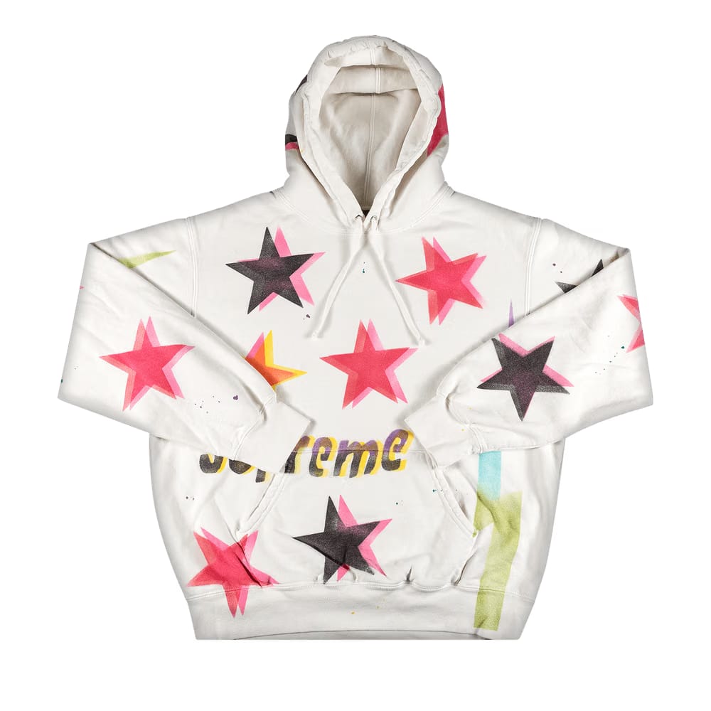 Supreme Gonz Stars Hoodie White