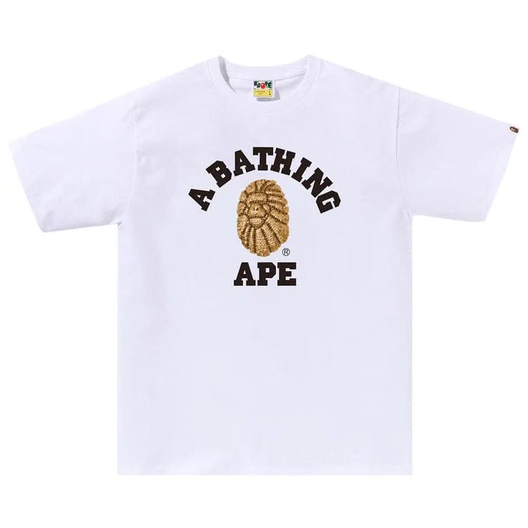 BAPE Jewels College T-Shirt White