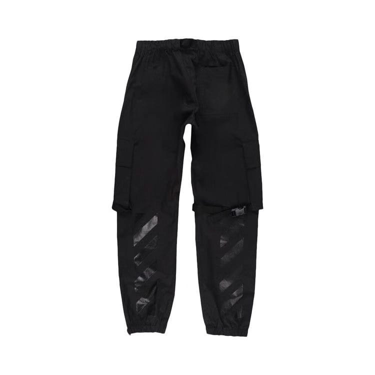 Off-White Diag Tab Cotton Cargo Pant Black