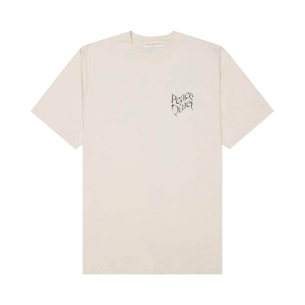 Museum of Peace & Quiet Warped T-Shirt Bone