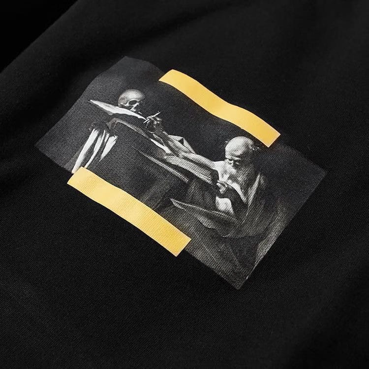 Off-White Carav Painting Slim Sweatpant Black/Multicolor