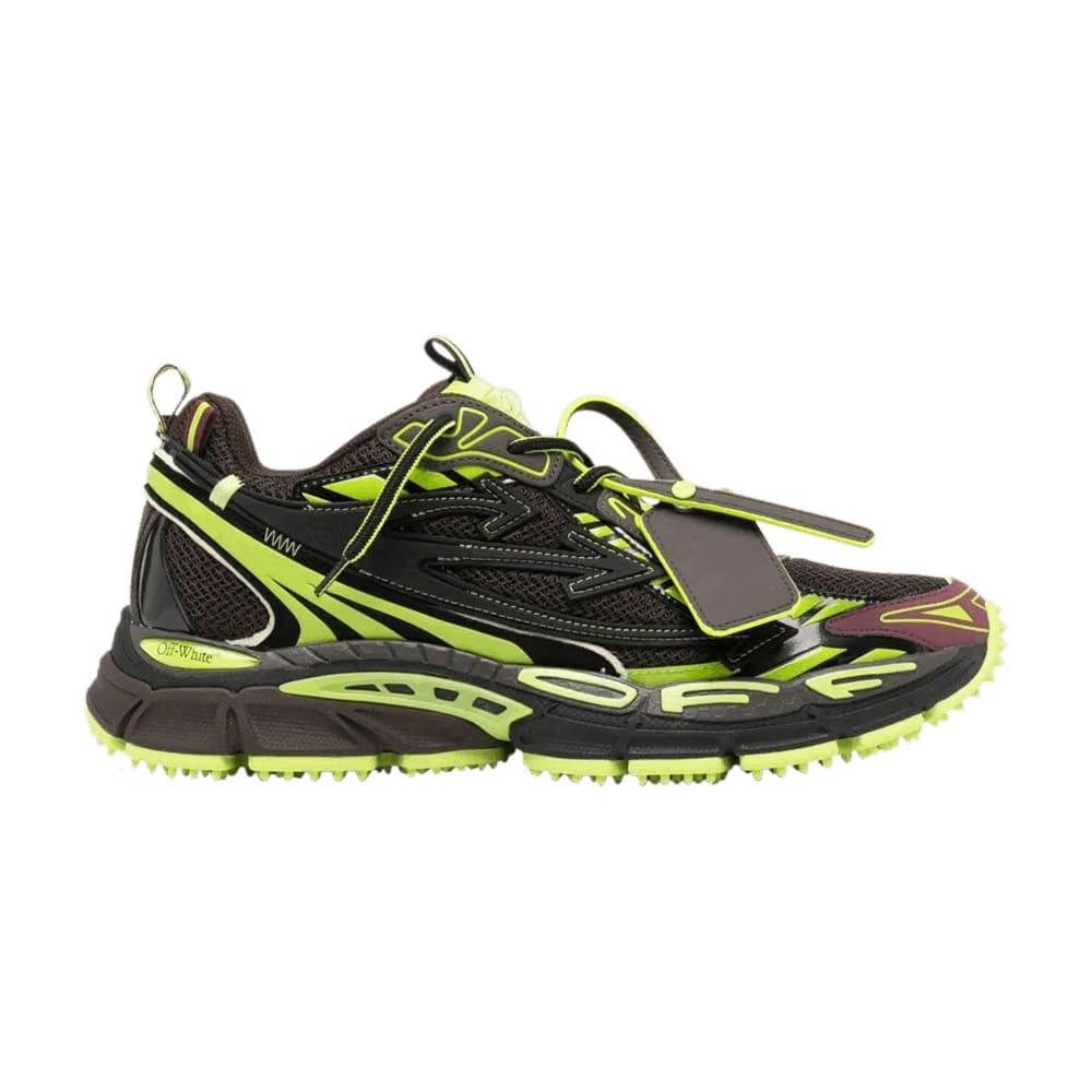Off-White Be Right Back Chocolate Brown Green