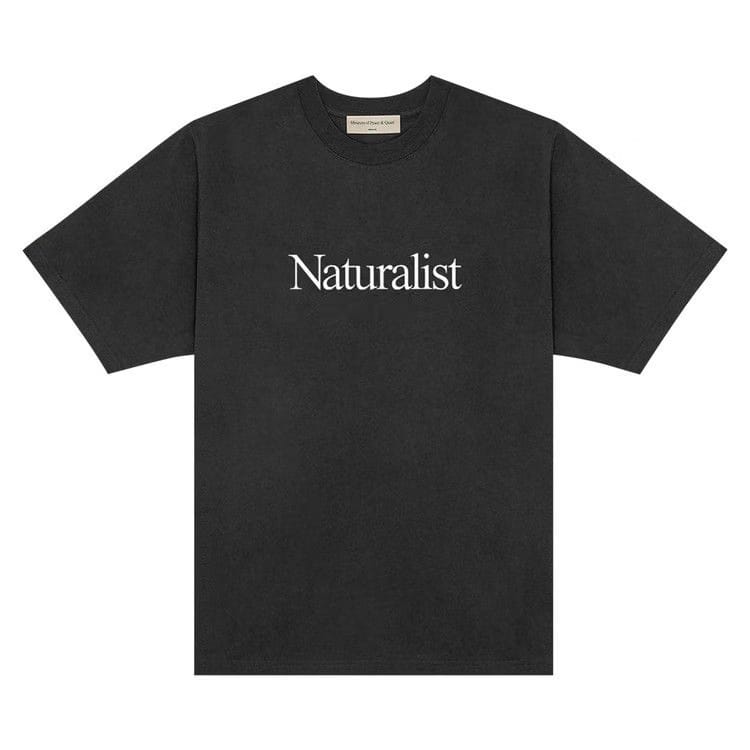 Museum of Peace & Quiet Naturalist T-Shirt Black