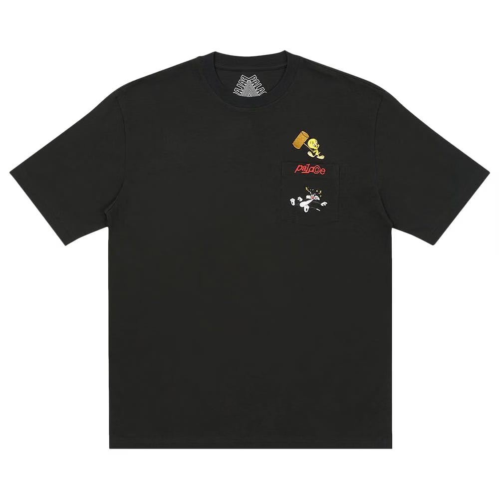 Palace Tweety-P Pocket T-Shirt Black