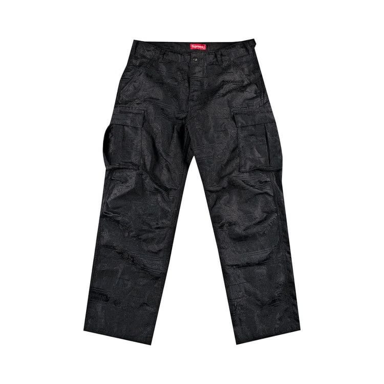 Supreme Floral Tapestry Cargo Pant Black