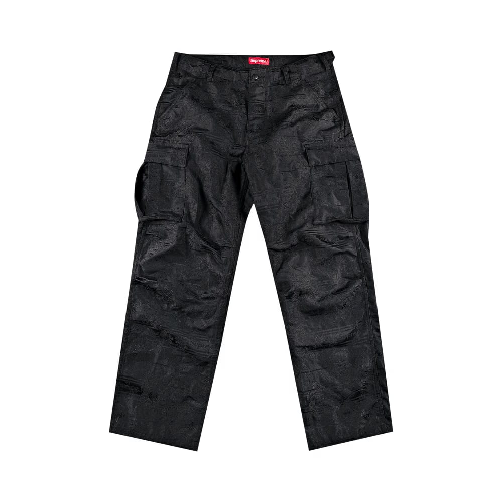 Supreme Floral Tapestry Cargo Pant Black