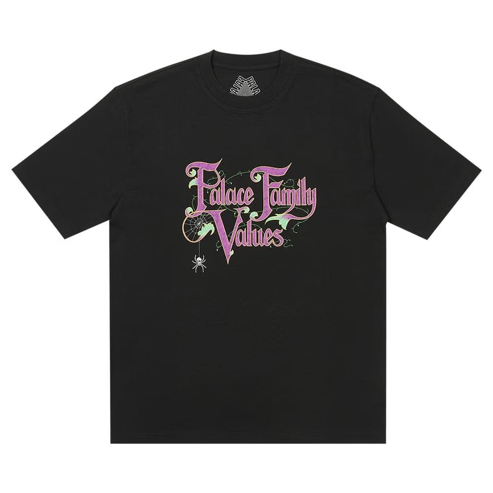 Palace Family Values T-Shirt Black