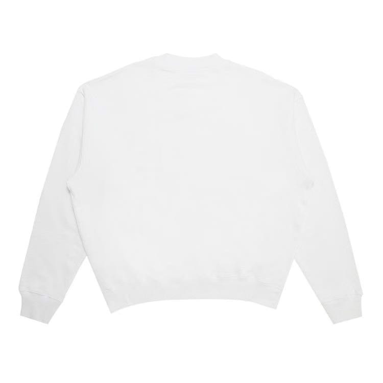 Off-White Logo Printed Long-Sleeve Sweatshirt White/Black