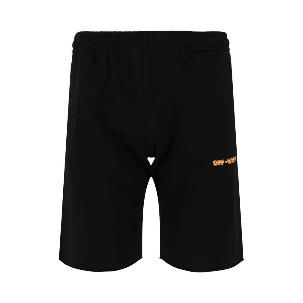 Off-White Metal Arrow Sweatshort Black/Orange