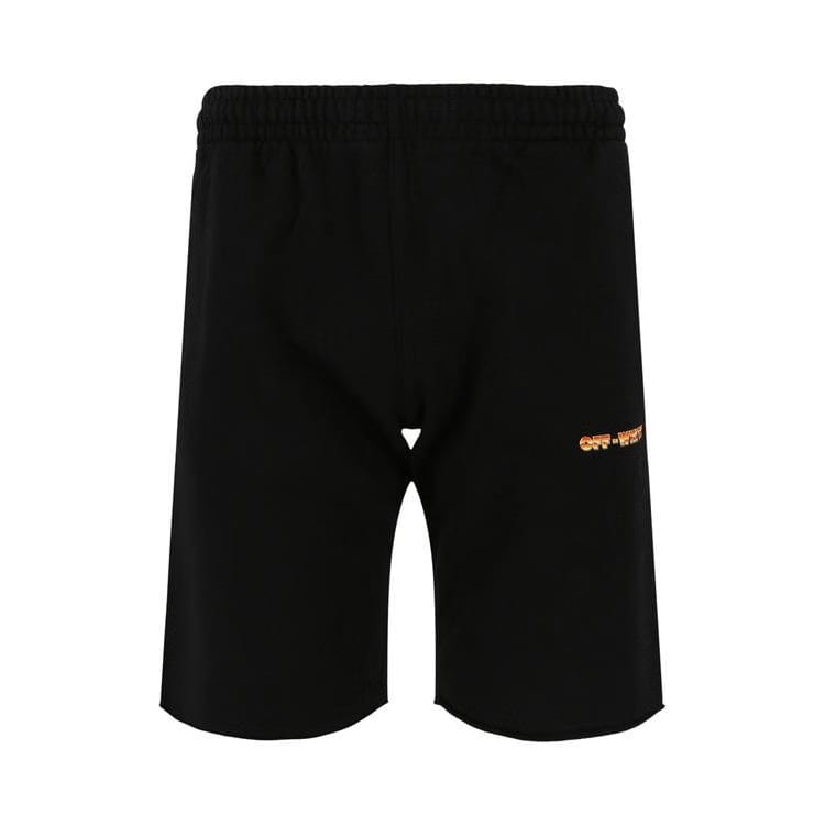 Off-White Metal Arrow Sweatshort Black/Orange