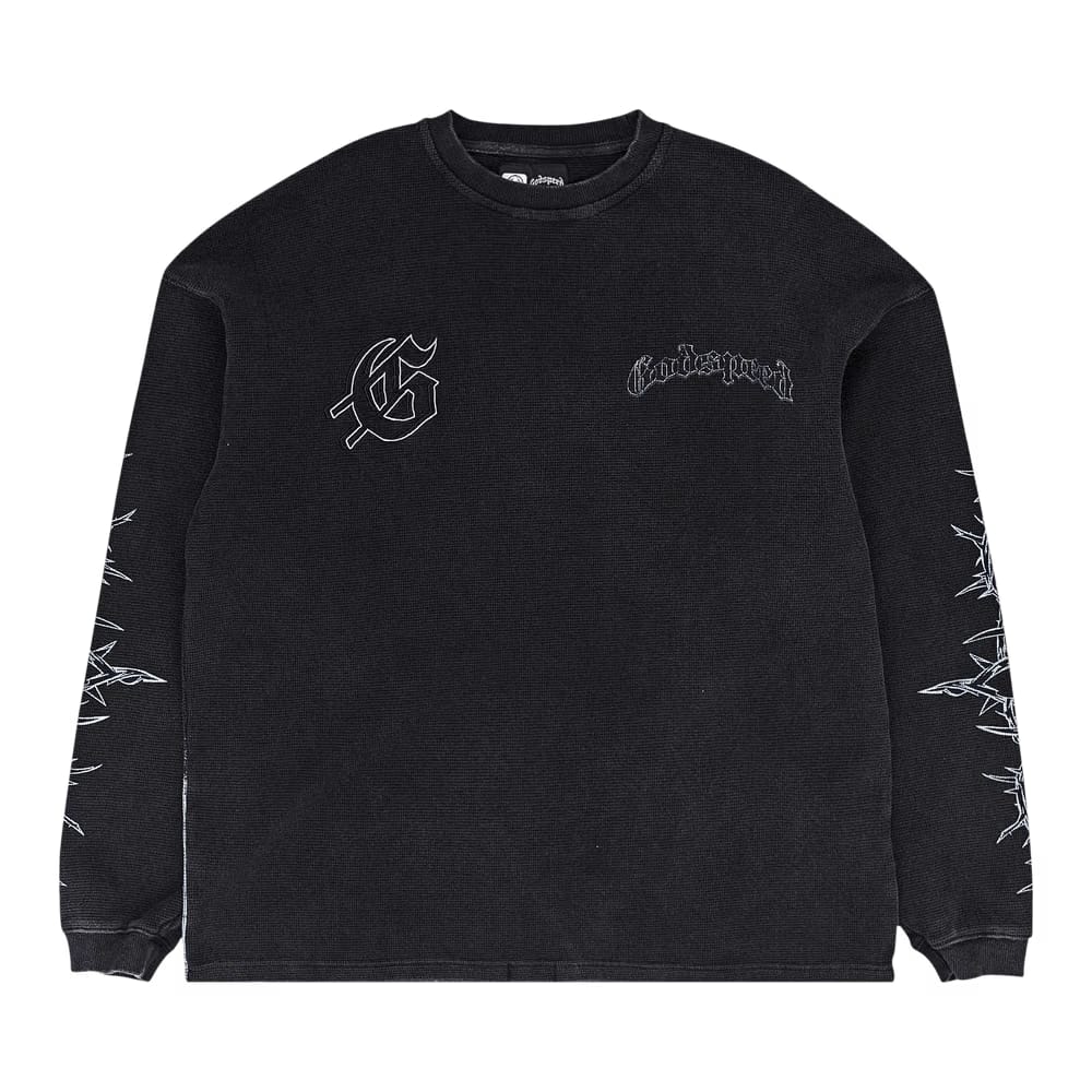 Godspeed Once Upon A Time Thermal Long-Sleeve T-Shirt Black Wash