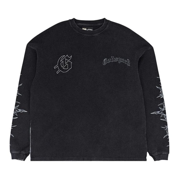 Godspeed Once Upon A Time Thermal Long-Sleeve T-Shirt Black Wash